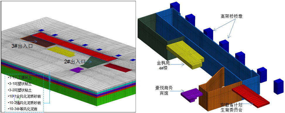 合肥市轨道交通2号线工程穿越建构筑物检测及安全评估鉴定